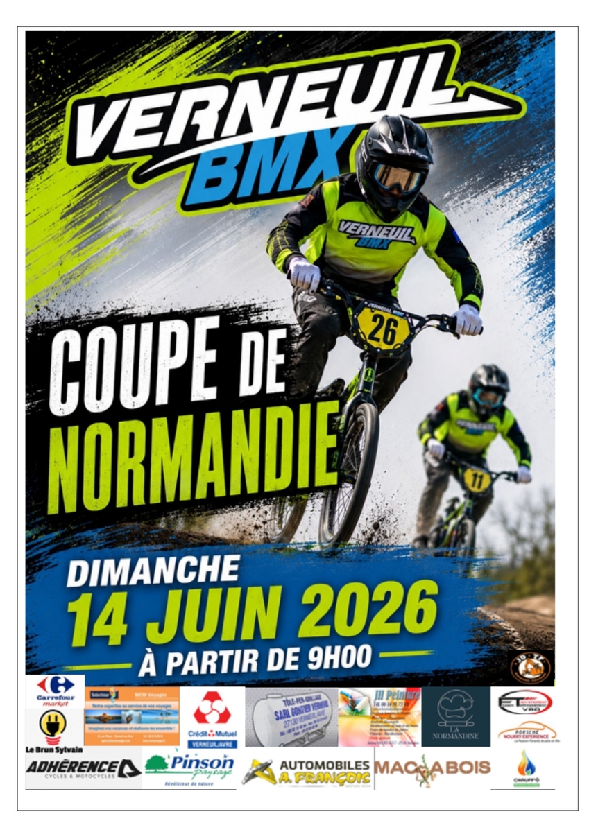 VERNEUIL - Coupe de Normandie M5 - 14 juin 2026