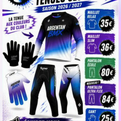 ESSAYAGE DES TENUES – ARGENTAN BMX